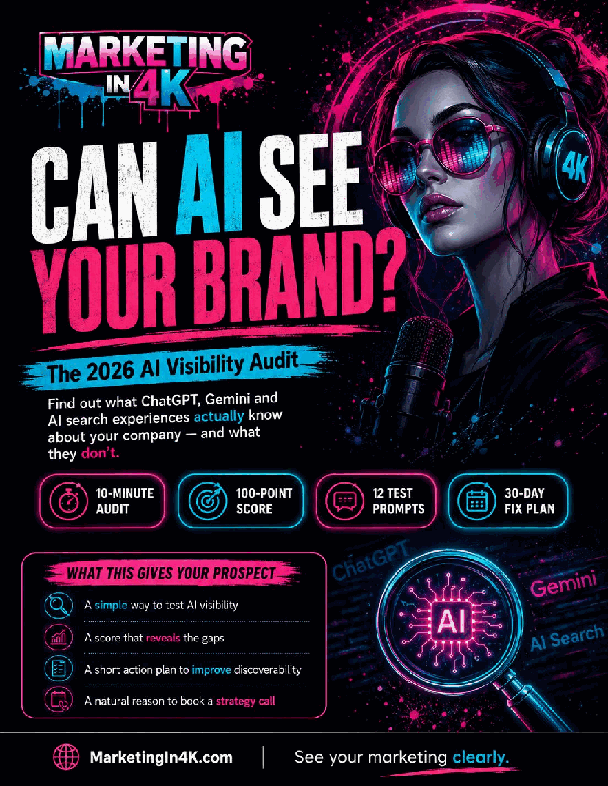 Can AI See Your Brand? 2026 AI Visibility Audit guide cover
